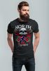 Herren T-Shirt North Wikinger Norwegen Skull Totenkopf Print Aufdruck Fashion Streetstyle Neverless®preview
