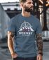 Herren T-Shirt Norwegen Flagge Skandinavien Nordisch Kompass Outdoor Fashion Streetstyle Neverless®preview