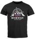 Herren T-Shirt Norwegen Flagge Skandinavien Nordisch Kompass Outdoor Fashion Streetstyle Neverless®preview