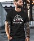 Herren T-Shirt Norwegen Flagge Skandinavien Nordisch Kompass Outdoor Fashion Streetstyle Neverless®preview