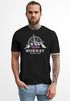 Herren T-Shirt Norwegen Flagge Skandinavien Nordisch Kompass Outdoor Fashion Streetstyle Neverless®preview