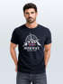 Herren T-Shirt Norwegen Flagge Skandinavien Nordisch Kompass Outdoor Fashion Streetstyle Neverless®preview
