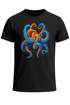 Herren T-Shirt Oktopus Tintenfisch Grafik Print Maritim Grafikshirt Männer Fashion Streetstyle Neverless®preview