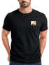 Herren T-Shirt Outdoor Adventure Printshirt Brustlogo Natur Berge Wandern Fashion Streetstyle Neverless®preview