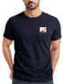Herren T-Shirt Outdoor Adventure Printshirt Brustlogo Natur Berge Wandern Fashion Streetstyle Neverless®preview