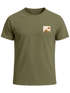 Herren T-Shirt Outdoor Adventure Printshirt Brustlogo Natur Berge Wandern Fashion Streetstyle Neverless®preview