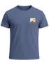Herren T-Shirt Outdoor Adventure Printshirt Brustlogo Natur Berge Wandern Fashion Streetstyle Neverless®preview