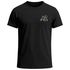 Herren T-Shirt Outdoor Brustlogo Berge Wandern Sommer Fashion Streetstyle Grafikshirt Kurzarm Baumwolle Neverless®preview