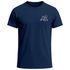 Herren T-Shirt Outdoor Brustlogo Berge Wandern Sommer Fashion Streetstyle Grafikshirt Kurzarm Baumwolle Neverless®preview