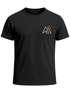 Herren T-Shirt Outdoor Brustlogo Berge Wandern Sommer Fashion Streetstyle Grafikshirt Kurzarm Baumwolle Neverless®preview