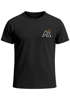 Herren T-Shirt Outdoor Brustlogo Berge Wandern Sommer Fashion Streetstyle Grafikshirt Kurzarm Baumwolle Neverless®preview