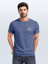 Herren T-Shirt Outdoor Brustlogo Berge Wandern Sommer Fashion Streetstyle Grafikshirt Kurzarm Baumwolle Neverless®preview