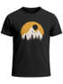 Herren T-Shirt Outdoor Print Natural Badge Logo Wandern Fashion Streetstyle Neverless®preview