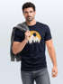 Herren T-Shirt Outdoor Print Natural Badge Logo Wandern Fashion Streetstyle Neverless®preview