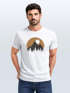 Herren T-Shirt Outdoor Print Natural Badge Logo Wandern Fashion Streetstyle Neverless®preview