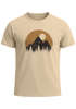 Herren T-Shirt Outdoor Print Natural Badge Logo Wandern Fashion Streetstyle Neverless®preview