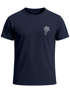 Herren T-Shirt Palme Logo Print Sommer Badge Emblem Minimal Line Art Fashion Streetstyle Neverless®preview
