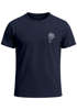 Herren T-Shirt Palme Logo Print Sommer Badge Emblem Minimal Line Art Fashion Streetstyle Neverless®preview