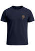 Herren T-Shirt Palme Logo Print Sommer Badge Emblem Minimal Line Art Fashion Streetstyle Neverless®preview