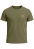 Herren T-Shirt Palme Logo Print Sommer Badge Emblem Minimal Line Art Fashion Streetstyle Neverless®preview