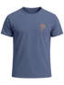 Herren T-Shirt Palme Logo Print Sommer Badge Emblem Minimal Line Art Fashion Streetstyle Neverless®preview