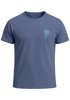Herren T-Shirt Palme Logo Print Sommer Badge Emblem Minimal Line Art Fashion Streetstyle Neverless®preview