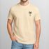 Herren T-Shirt Palme Print Logo Aufdruck Sommer Fashion Printshirt Baumwolle Streetstyle Neverless®preview