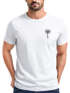 Herren T-Shirt Palme Print Logo Aufdruck Sommer Fashion Printshirt Baumwolle Streetstyle Neverless®preview