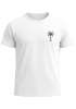Herren T-Shirt Palme Print Logo Aufdruck Sommer Fashion Printshirt Baumwolle Streetstyle Neverless®preview