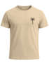 Herren T-Shirt Palme Print Logo Aufdruck Sommer Fashion Printshirt Baumwolle Streetstyle Neverless®preview