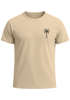Herren T-Shirt Palme Print Logo Aufdruck Sommer Fashion Printshirt Baumwolle Streetstyle Neverless®preview
