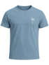 Herren T-Shirt Palme Print Logo Aufdruck Sommer Fashion Printshirt Baumwolle Streetstyle Neverless®preview