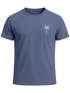 Herren T-Shirt Palme Print Logo Aufdruck Sommer Fashion Printshirt Baumwolle Streetstyle Neverless®preview