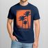 Herren T-Shirt Palmen Fotoprint Vintage Retro Aufdruck Printshirt Streetwear Fashion Streetstyle Neverless®preview