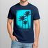 Herren T-Shirt Palmen Fotoprint Vintage Retro Aufdruck Printshirt Streetwear Fashion Streetstyle Neverless®preview