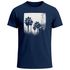 Herren T-Shirt Palmen Fotoprint Vintage Style Frontprint Beach Sommer Strand Outfit Retro Fashion Streetstyle Neverless®preview