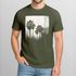 Herren T-Shirt Palmen Fotoprint Vintage Style Frontprint Beach Sommer Strand Outfit Retro Fashion Streetstyle Neverless®preview