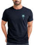 Herren T-Shirt Palmen Print – Sommer Shirt mit Brustlogo – Kurzarm Rundhals aus Baumwolle – Casual Streetwear Style Neverless® preview