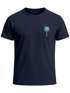 Herren T-Shirt Palmen Print – Sommer Shirt mit Brustlogo – Kurzarm Rundhals aus Baumwolle – Casual Streetwear Style Neverless® preview