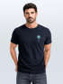 Herren T-Shirt Palmen Print – Sommer Shirt mit Brustlogo – Kurzarm Rundhals aus Baumwolle – Casual Streetwear Style Neverless® preview