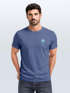 Herren T-Shirt Palmen Print – Sommer Shirt mit Brustlogo – Kurzarm Rundhals aus Baumwolle – Casual Streetwear Style Neverless® preview