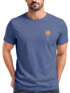 Herren T-Shirt Palmen Print – Sommer Shirt mit Brustlogo – Kurzarm Rundhals aus Baumwolle – Casual Streetwear Style Neverless® preview