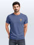 Herren T-Shirt Palmen Print – Sommer Shirt mit Brustlogo – Kurzarm Rundhals aus Baumwolle – Casual Streetwear Style Neverless® preview