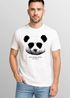 Herren T-Shirt Panda mit Sonnenbrille lustige Tiermotive Sommer Sonne Fashion Streetstyle Neverless®preview