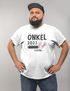Herren T-Shirt Papa Opa Onkel Patenonkel 2023 loading Geschenk für werdenden {style_variation} Geschenk Geburt Baby Moonworks®preview