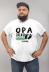 Herren T-Shirt Papa Opa Onkel Patenonkel 2023 loading Geschenk für werdenden {style_variation} Geschenk Geburt Baby Moonworks®preview