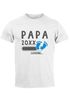 Herren T-Shirt Papa Opa Onkel Patenonkel 2023 loading Geschenk für werdenden {style_variation} Geschenk Geburt Baby Moonworks®preview