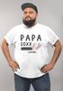 Herren T-Shirt Papa Opa Onkel Patenonkel 2023 loading Geschenk für werdenden {style_variation} Geschenk Geburt Baby Moonworks®preview