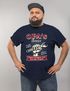 Herren T-Shirt Papa's / Opa's Service 24 Stunden geöffnet Geschenke zum Vatertag Spruch lustig Moonworks®preview