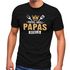 Herren T-Shirt Papas Grill Papas Regeln Geschenke für Väter Spruch lustig Vatertag Moonworks®preview